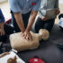 CPR First Aid Training Concept